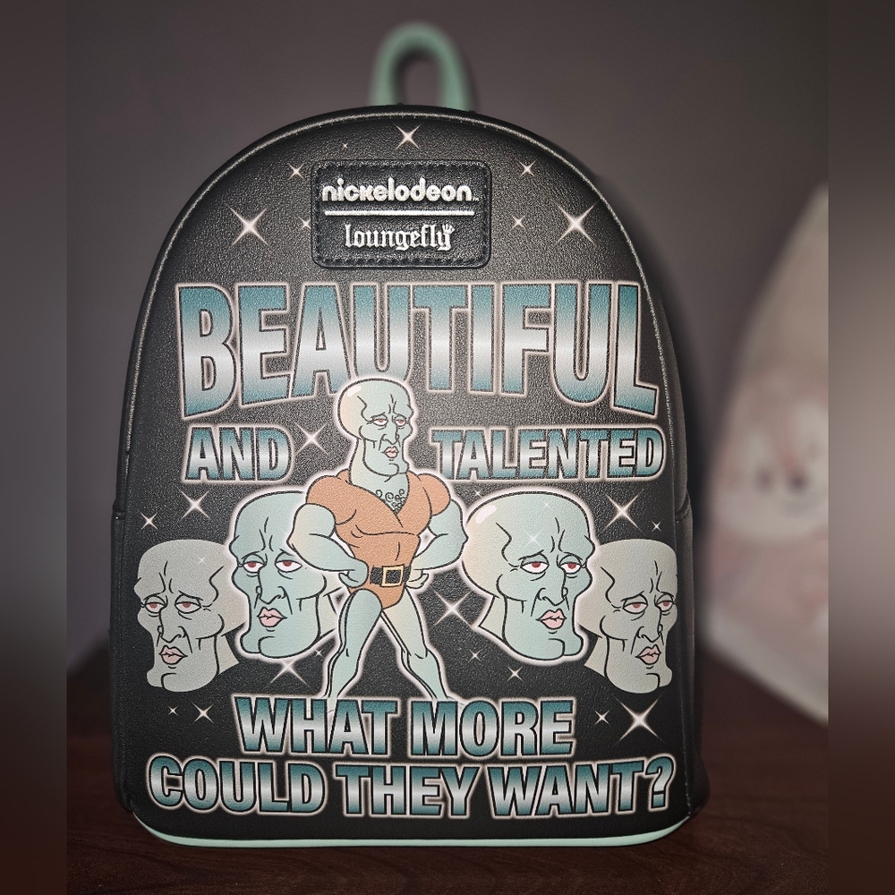 Loungefly SpongeBob SquarePants Handsome Squidward Mini Backpack